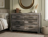 MANOR Aged 61" x 40" Dresser