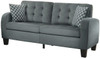 BAYLEY Gray Sofa & Loveseat