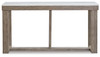 Loyaska - Brown / Ivory - Sofa Table