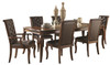 Rosetta Dark Chestnut 7-PC Dining Set