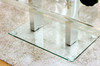 Korene Glass Coffee Table 