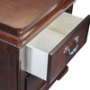 ALLONDRA Cherry 26" Wide Nightstand with Hidden Drawer