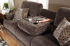 Novena Hidden Storage Reclining Sofa