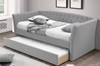 DAFINA Gray Daybed 