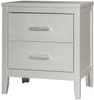 Rianni Silver Night Stand