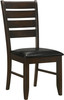 HAYVILLE Dark Brown 19" Wide Dining Chair