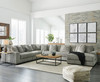 PREZZA Gray 174" Wide Modular Sectional