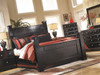 DOMINIC Black Poster Bed
