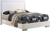 VERENA White LED Bed