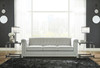 GEMINA Neutral Gray Velvet 93" Wide Sofa