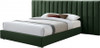 JESIQUE Green Velvet Bed