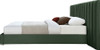 JESIQUE Green Velvet Bed