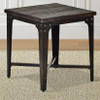 HUNTER 3-PC Dark Brown Lift-Top Occasional Set With Casters