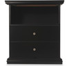 LUCIA Black 22" Wide Night Stand