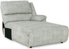 REYMAR Light Gray 45" Wide Right Arm Reclining Chaise