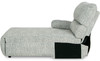 REYMAR Light Gray 45" Wide Left Arm Reclining Chaise