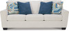 QEZNA Off-White 87" Wide Sofa