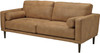 HOLYFIELD Caramel Brown 82" Wide Sofa HOLYFIELD Caramel Brown 82" Wide Sofa