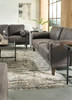 HOLYFIELD Dark Gray Sofa & Loveseat