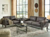 HOLYFIELD Dark Gray Sofa & Loveseat