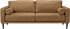 HOLYFIELD Caramel Brown Sofa & Loveseat