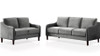 MESSI Gray Sofa & Loveseat (RTA)