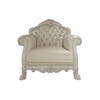 Dresden Chair - PU & Bone White Finish