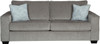 STELLAR Nickel 95" Wide Queen Sofa Sleeper