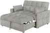 SEYCHELLE Beige 59" Wide Sleeper Sofa