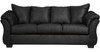 EDELINE Black Sofa & Loveseat