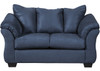 EDELINE Royal Blue Sofa & Loveseat