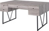 VARELA Gray 63" Wide Computer Desk (RTA)