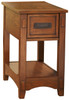 ALICEA Brown Chairside Table ALICEA Brown Chairside Table