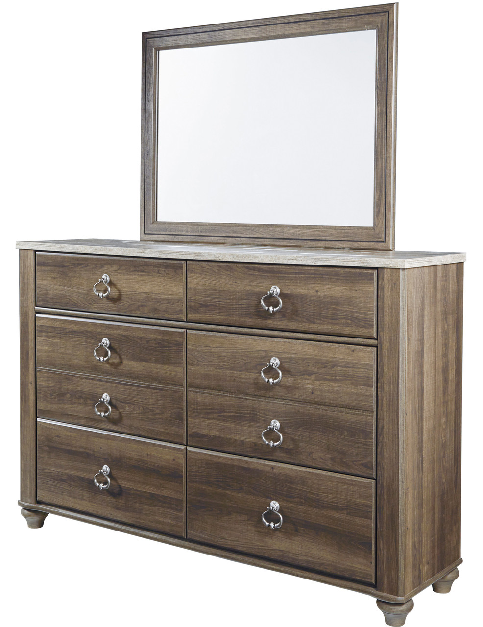 Cresthill Brown Dresser Mirror Cb Furniture