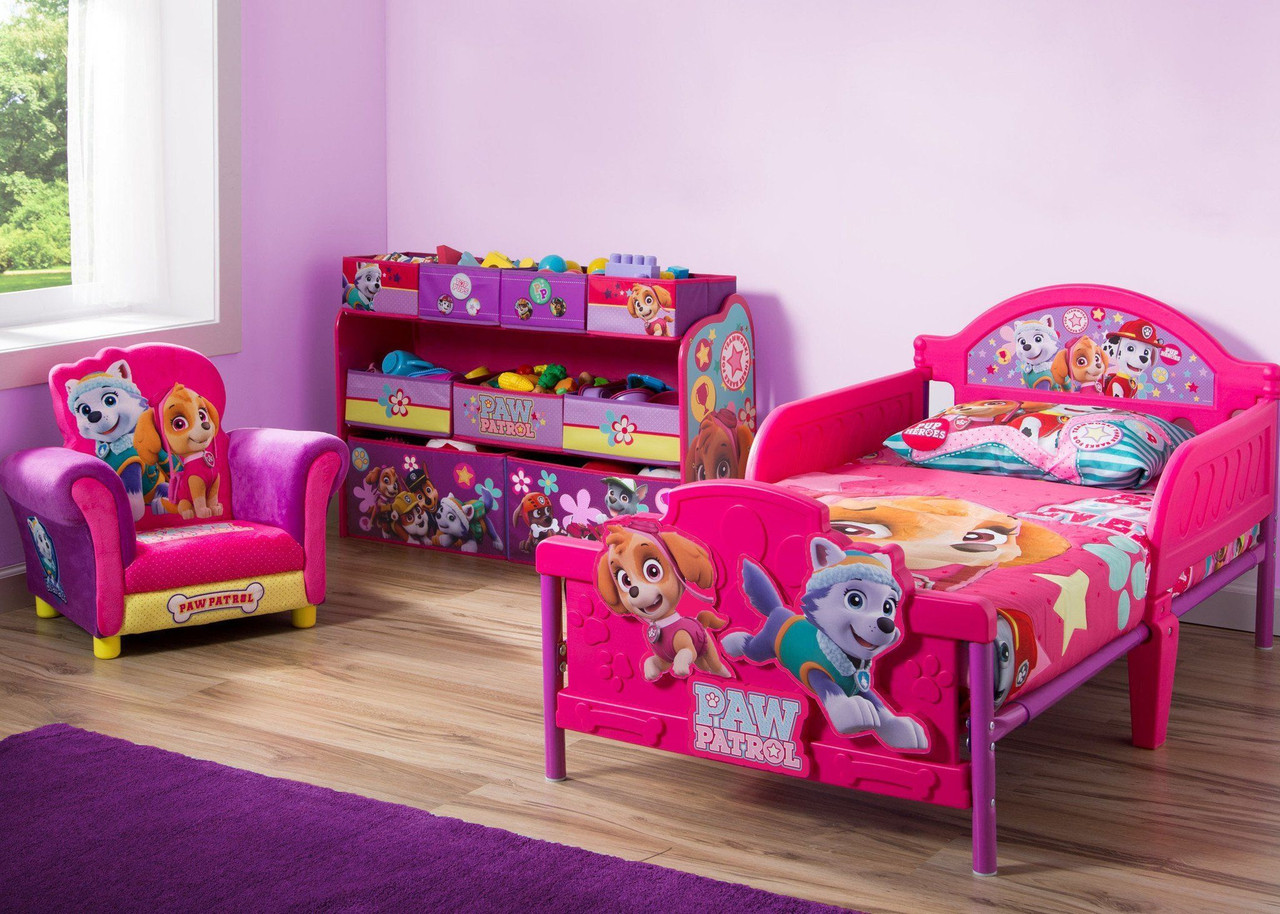 paw patrol kid bed