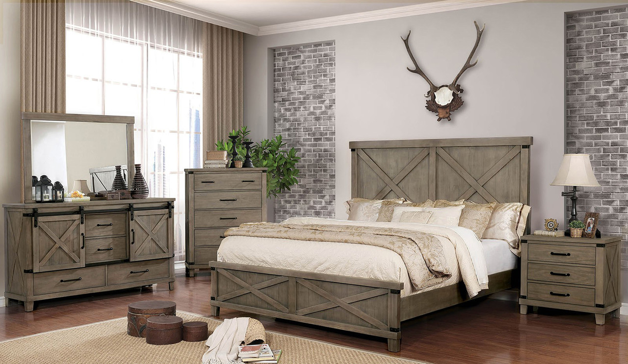 Fort Worth Gray Bedroom Cb Furniture