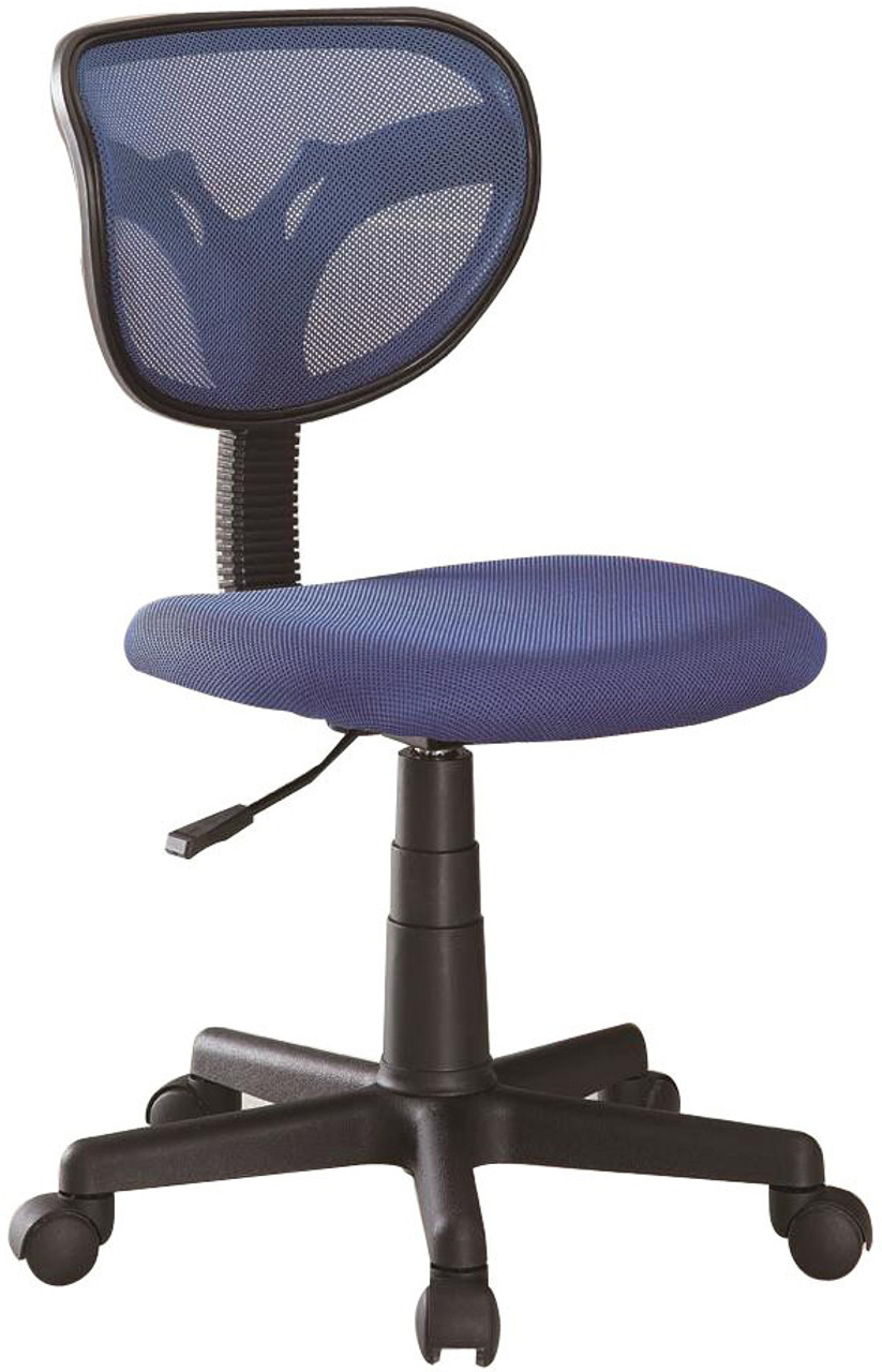 Remzi Blue Mesh Office Chair Cb Furniture