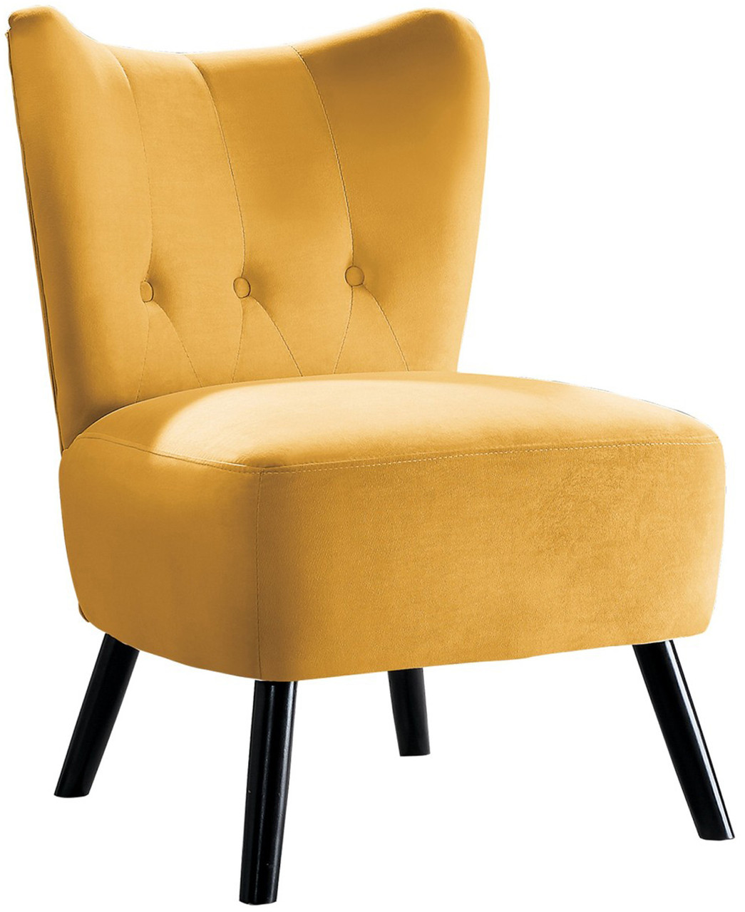 Wilma Yellow Accent Chair Cb Furniture