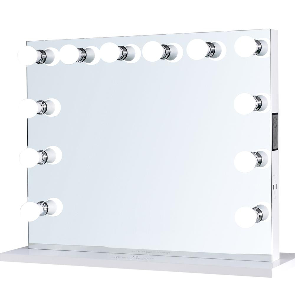 vanity mirror with bluetooth speaker