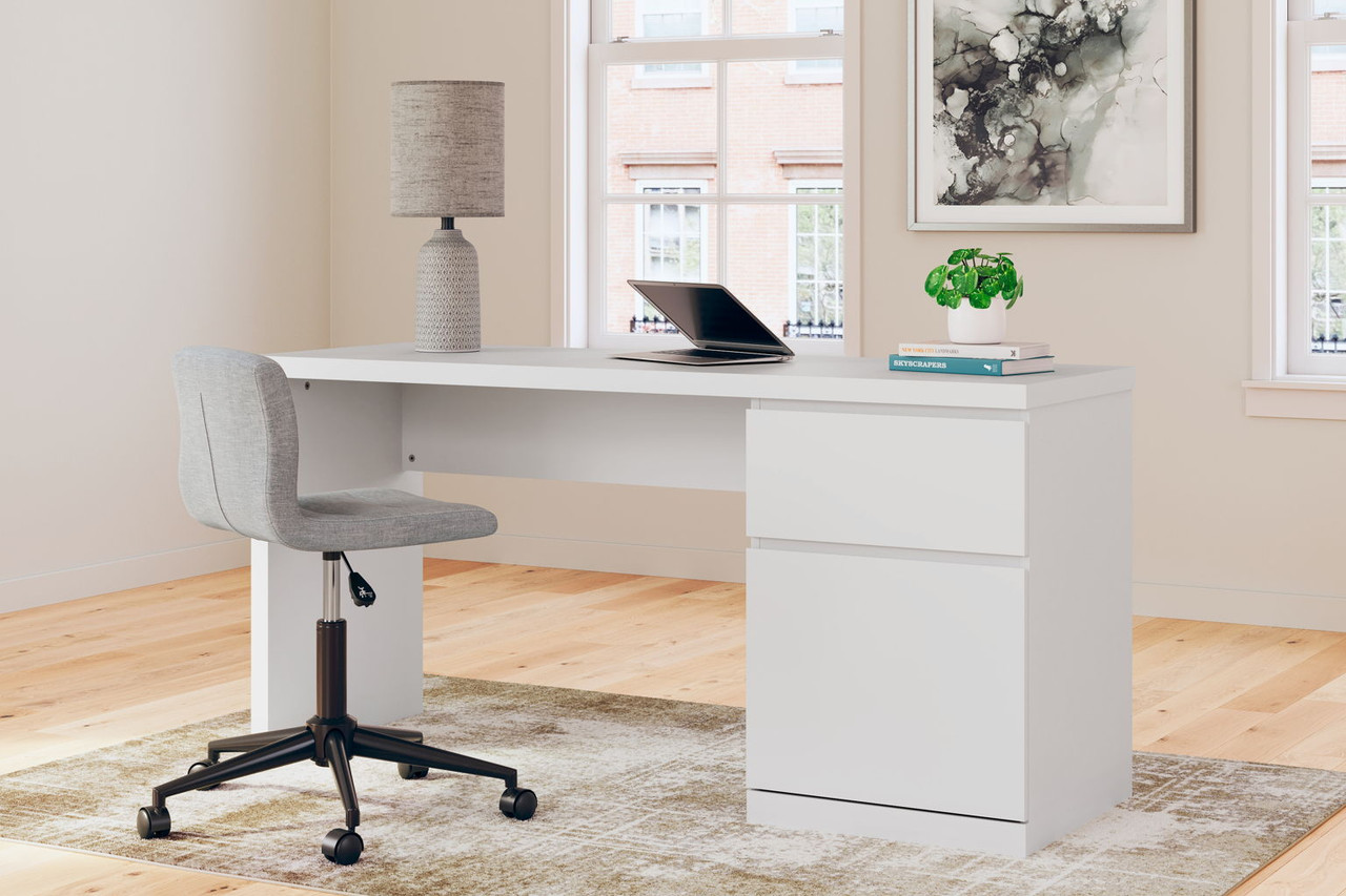 Signature Design by Ashley Thadamere Home Office Desk & Reviews