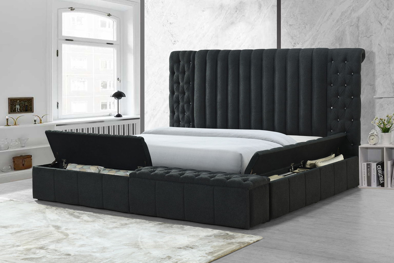 Danbury - Bed With Storage - CB Furniture