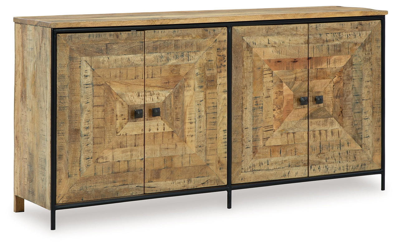 Signature Design By Ashley Camney Accent Cabinet - Thumbnail 3