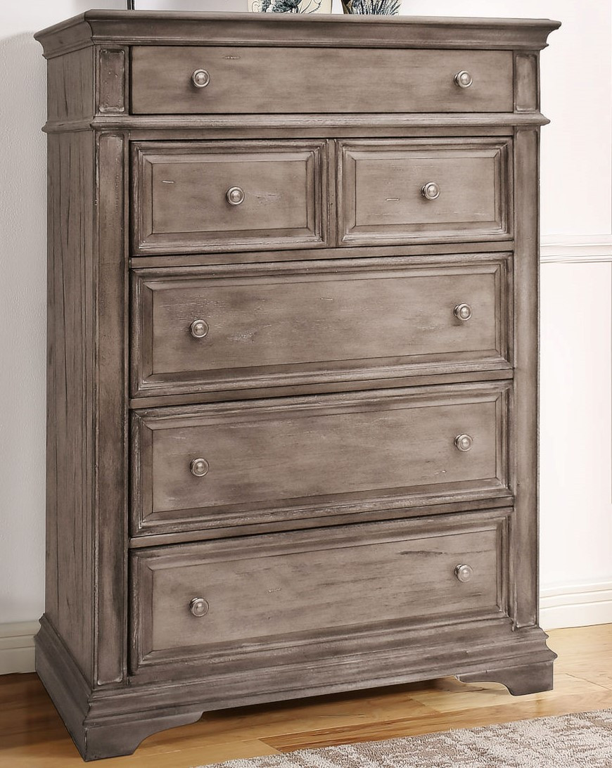 grey driftwood dresser Patterson Driftwood Dresser