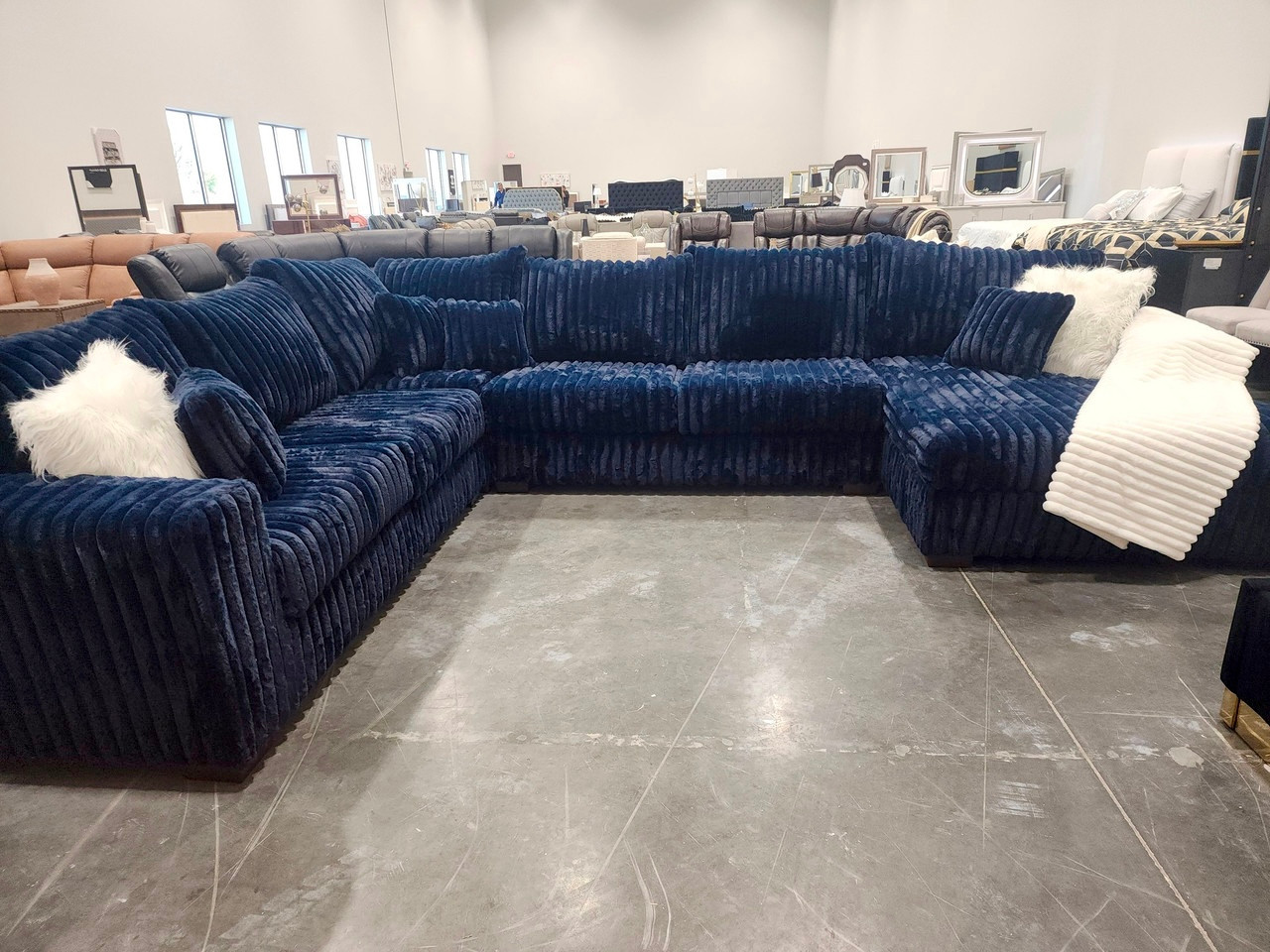 TEXAN Dark Blue Corduroy 160