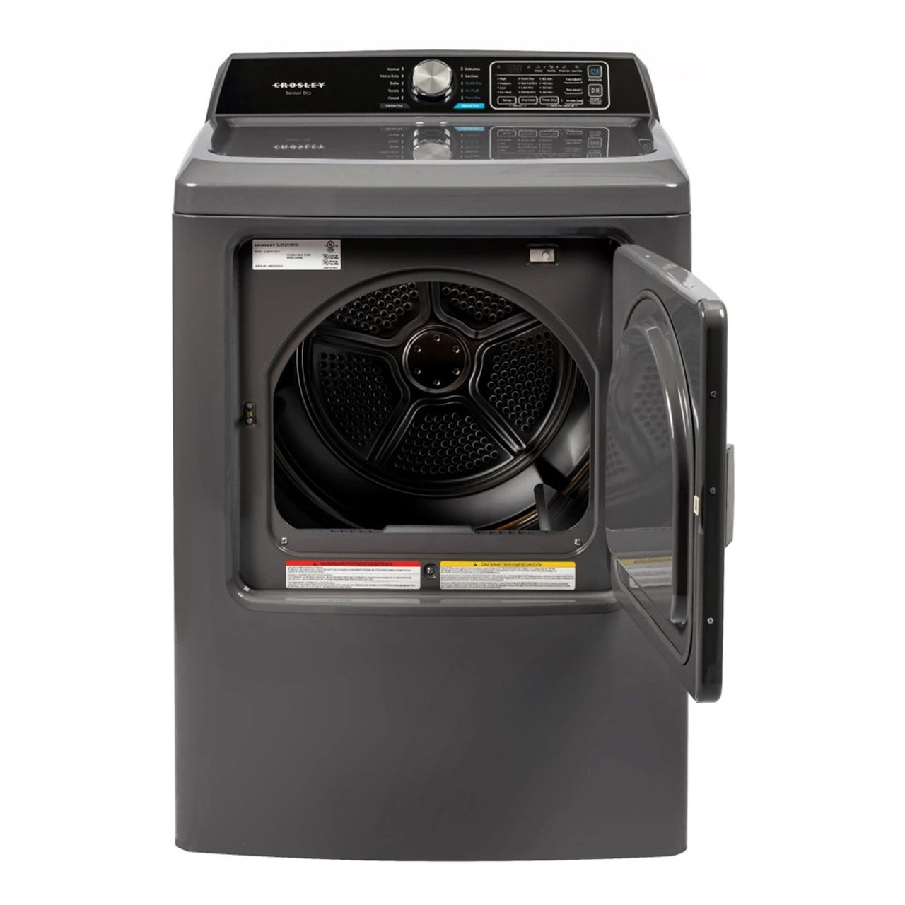 ★BOSLEY THE DRYER★ 4.4 cu. ft. Large Capacity Stackable Ventless Front Load Dryer in