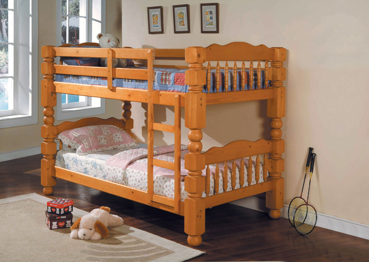 real wood bunk beds