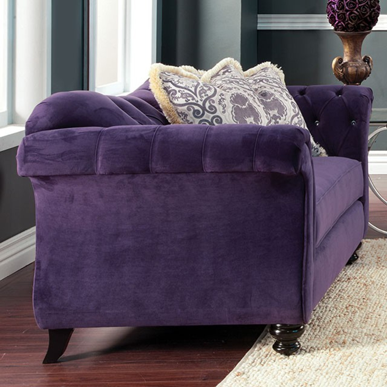 GLORIA Purple Livingroom CB Furniture GLORIA Purple Livingroom CB Furniture