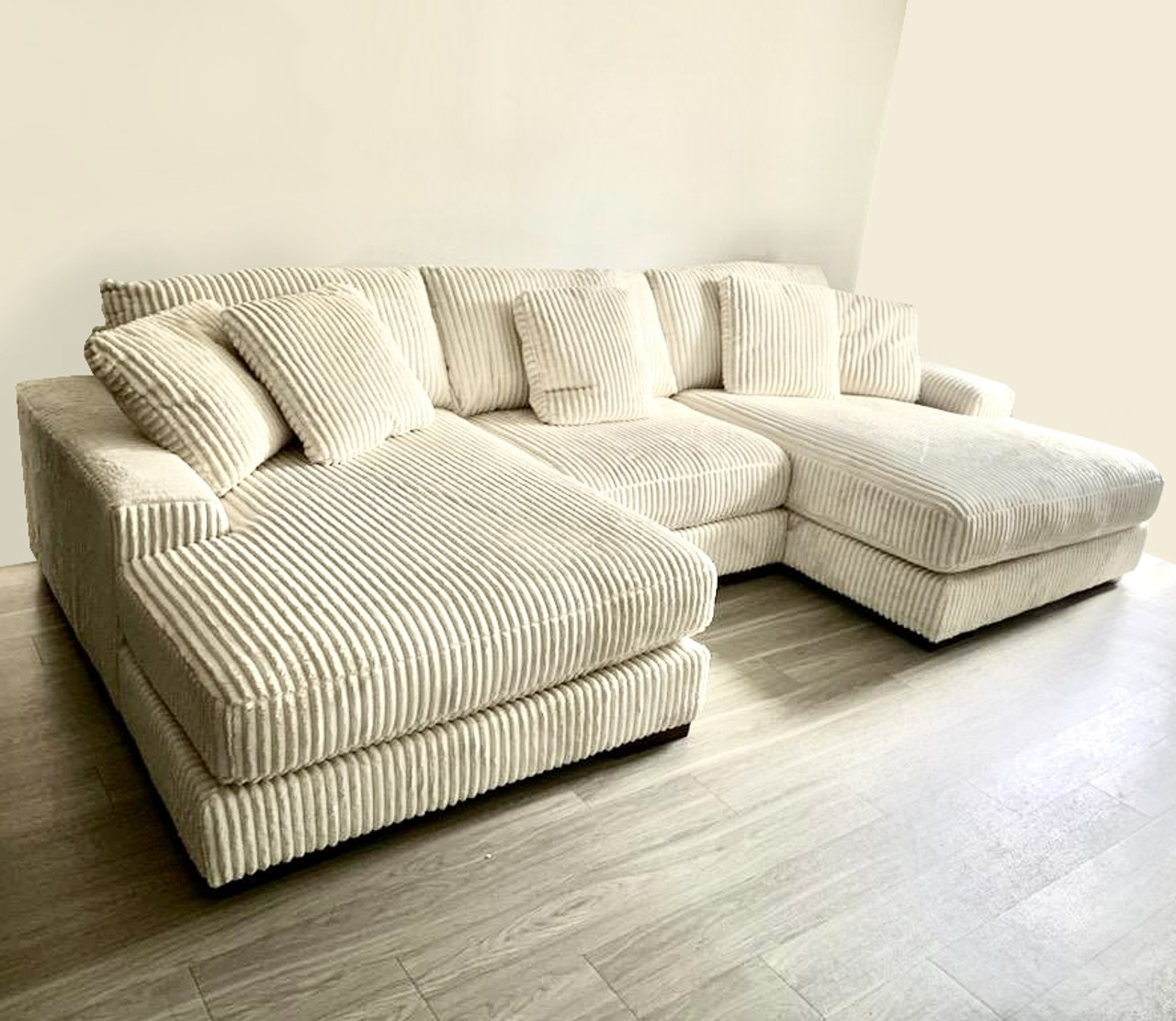 Wide shop chaise couch