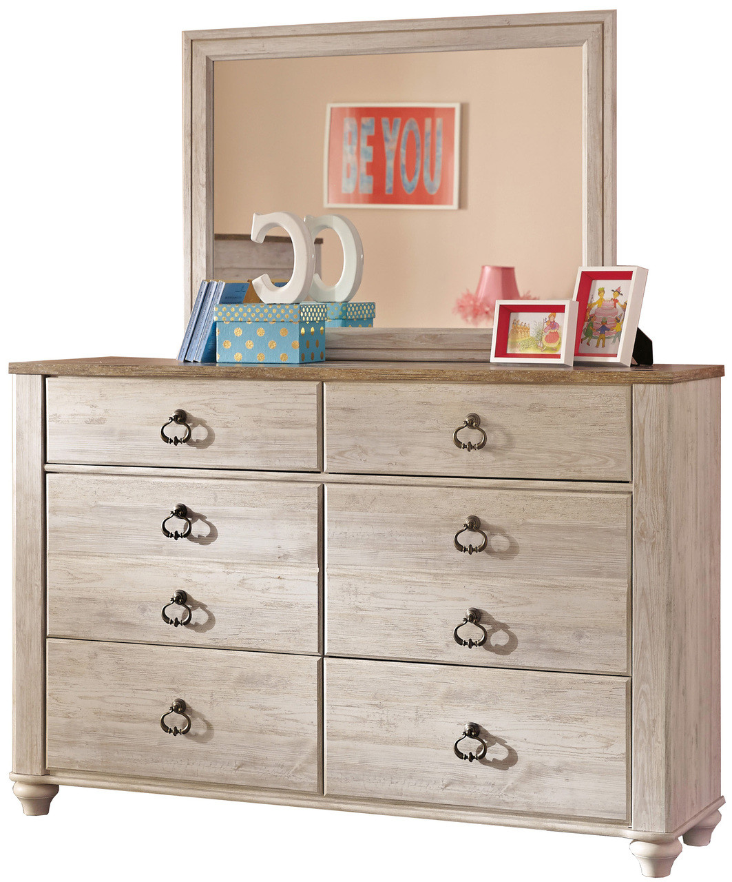 Cresthill Youth Dresser Mirror Cb Furniture