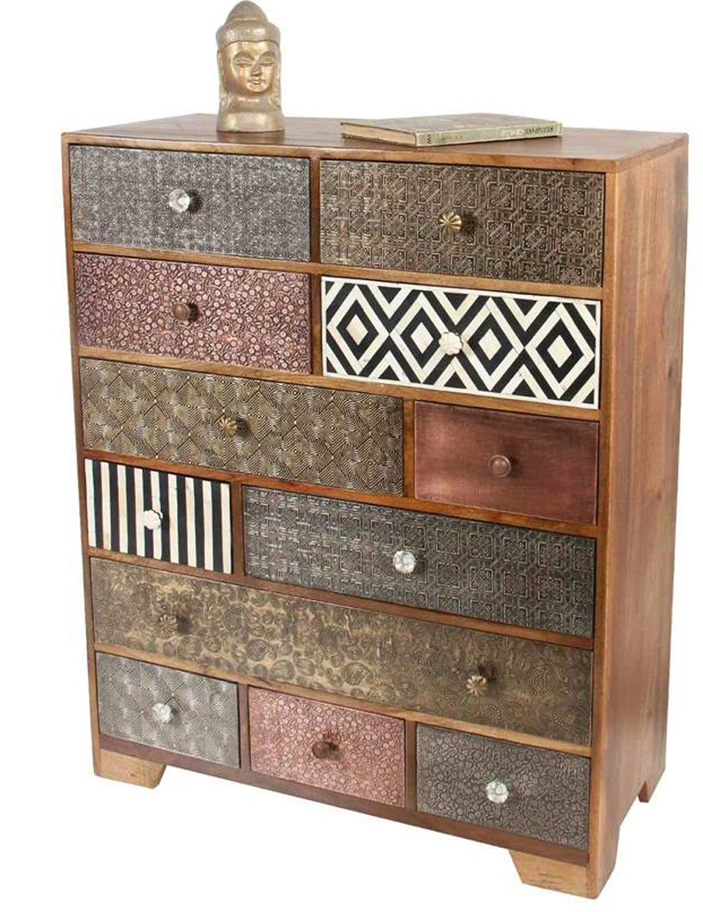 Hiran Multi Color Accent Sideboard Cb Furniture